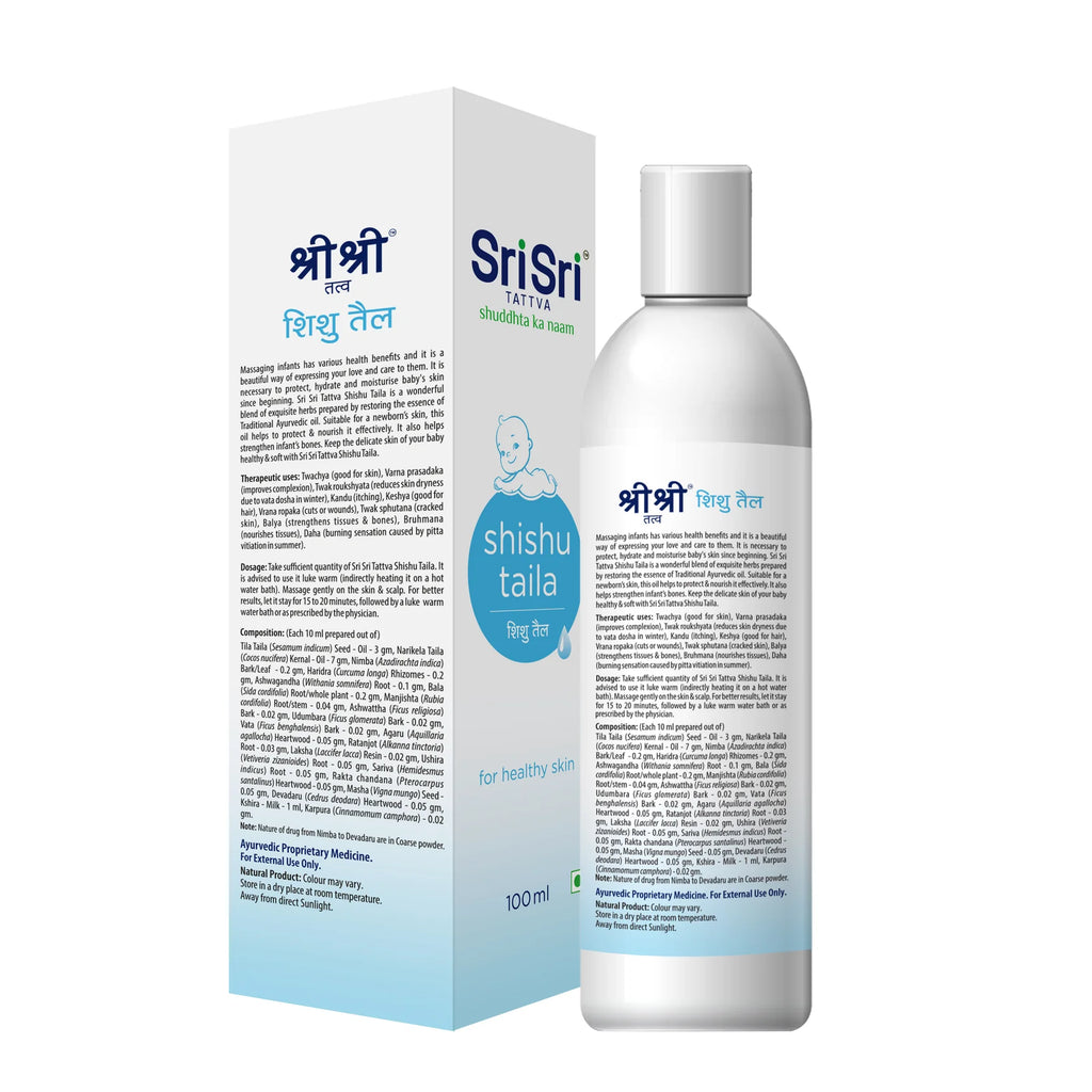 Sri Sri Tattva Ayurvedic Shishu Taila Oil