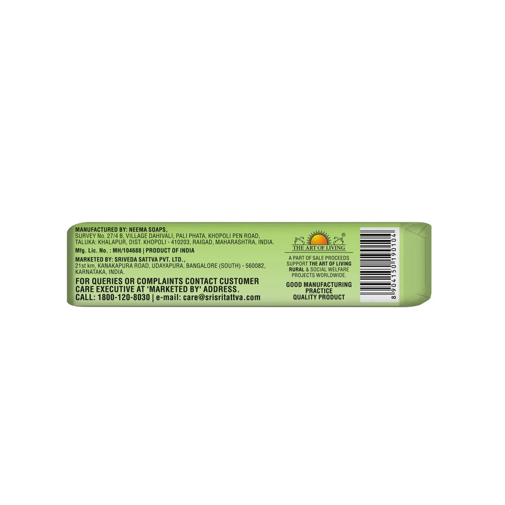 Sri Sri Tattva Lime & Tea Tree Oil Soap (3 + 1 Combo Pack) 75gm