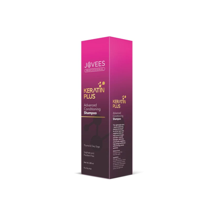 Jovees Herbal Cosmetics Keratin Plus Advanced Conditioning Hair Shampoo 200ml