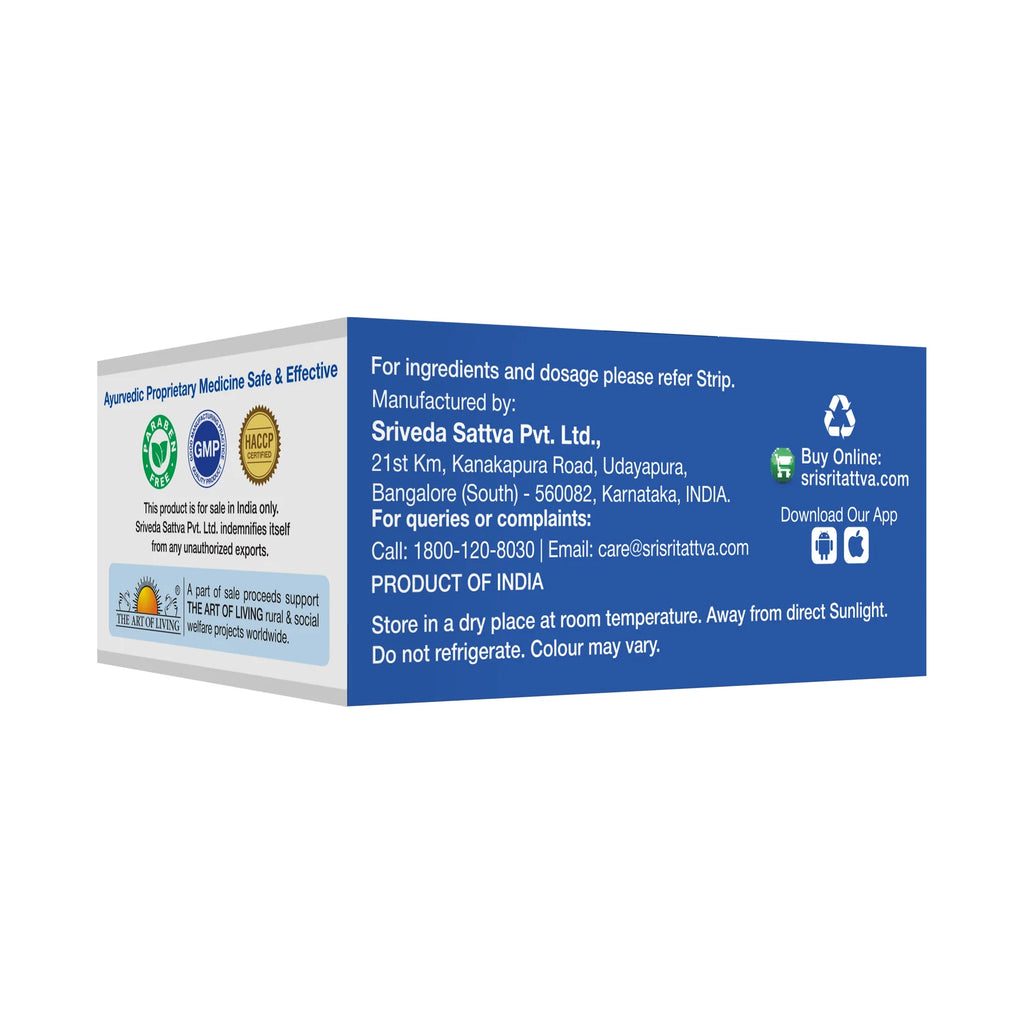 Sri Sri Tattva Ayurvedic Pranda Gutika Tablets