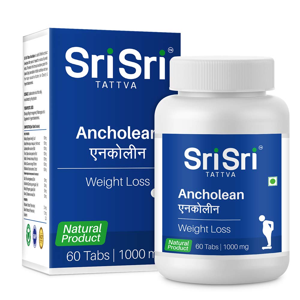 Sri Sri Tattva Ayurvedic Ancholean 1000mg 60 Tablets