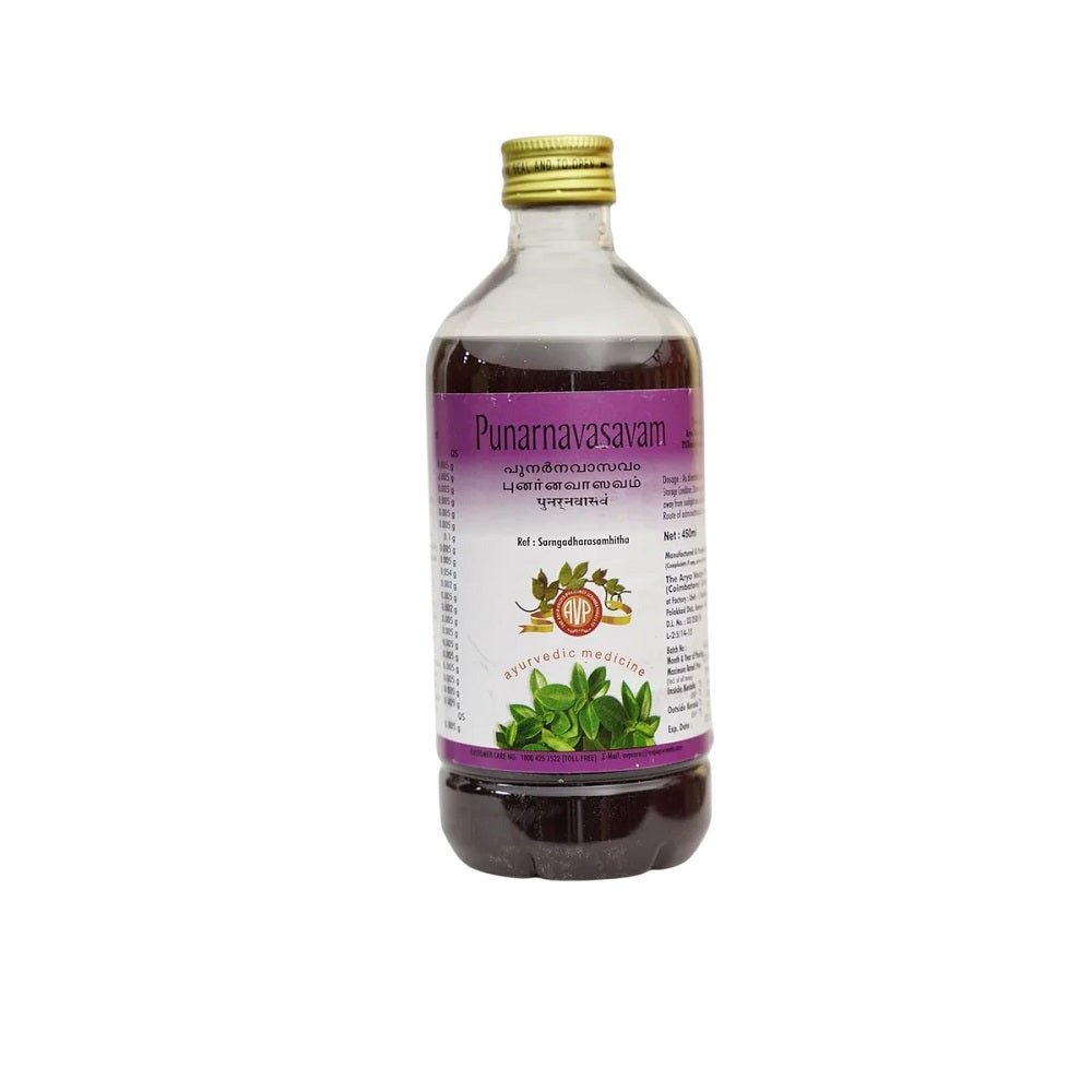 AVP Ayurvedic Punarnavasavam Liquid 450ml