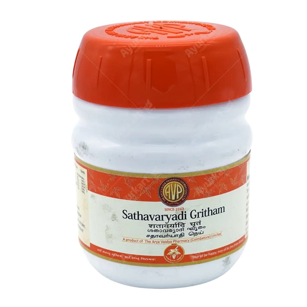 Arya Vaidya Pharmacy Sathavaryadi Ghritam Ayurvedic Ghee – 150g