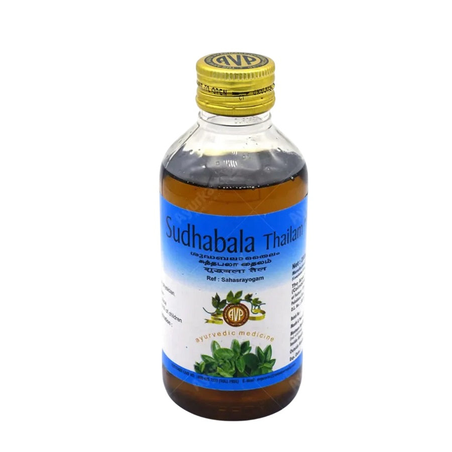 AVP Ayurvedic Sudhabala Thailam Oil 200ml