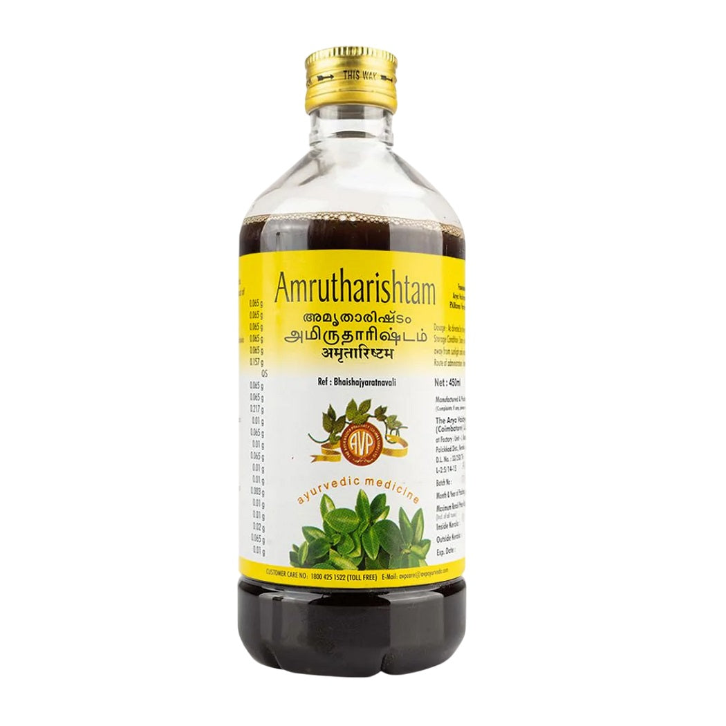 AVP Ayurvedic Amrutharishtam Liquid 450ml