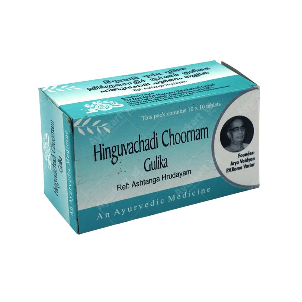 AVP Ayurvedic Hinguvachadi Choornam Gulika 100 Tablets