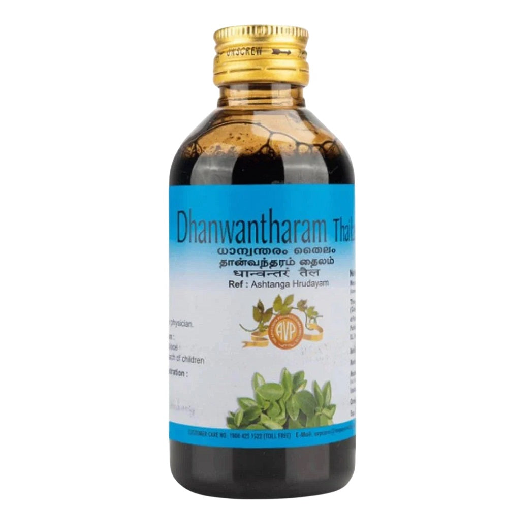 AVP Ayurvedic Dhanwantharam Thailam Oil 100ml,200ml & 450ml
