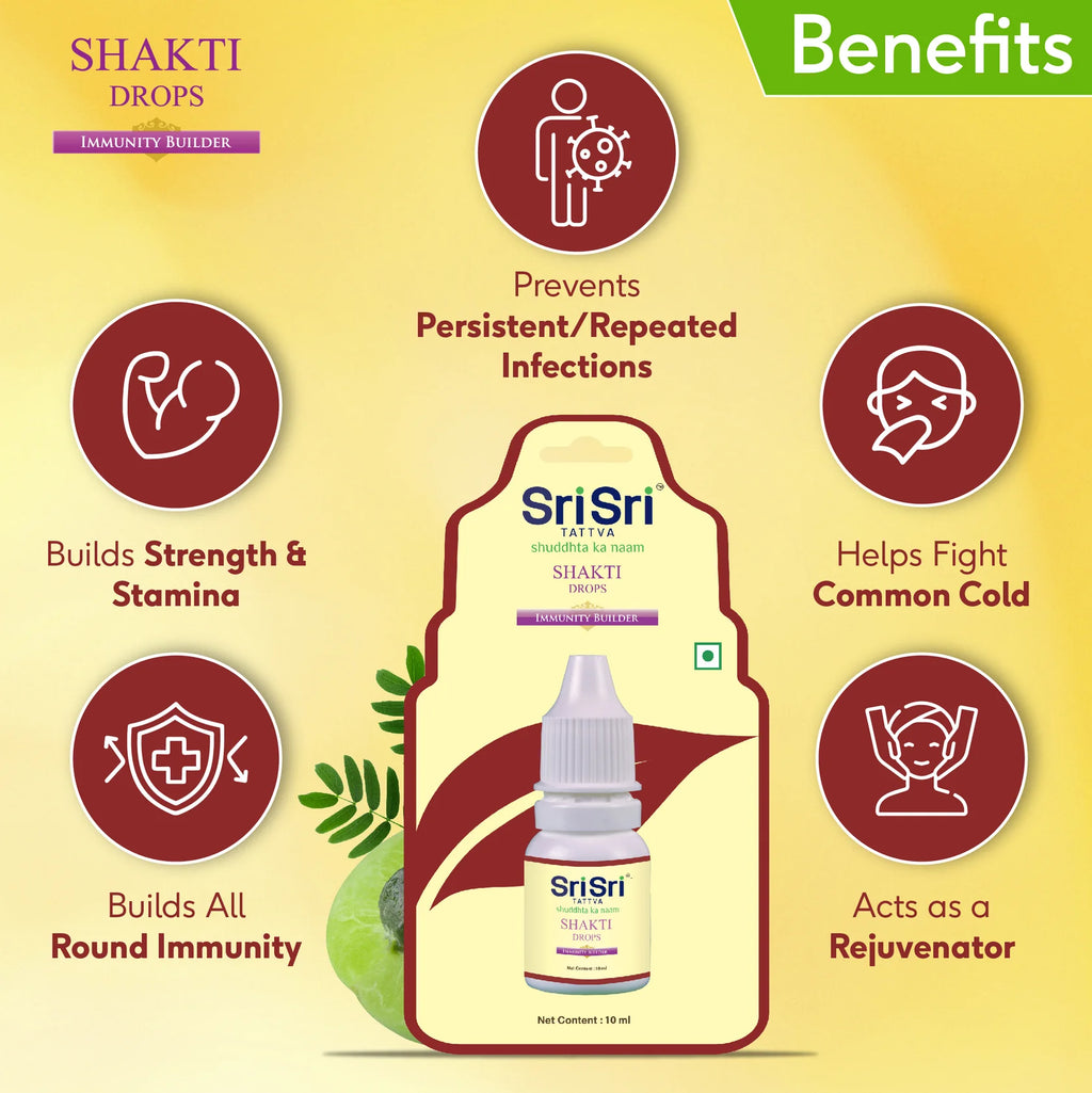 Sri Sri Tattva Ayurvedic Shakti Drops