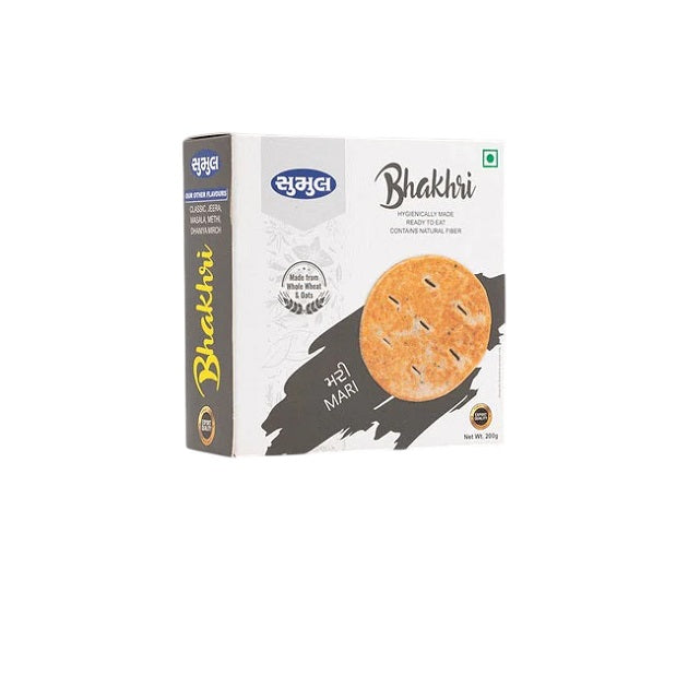 Sumul Dairy Sumul Mari Indian Bhakhri Made from whole wheat & oats 200g