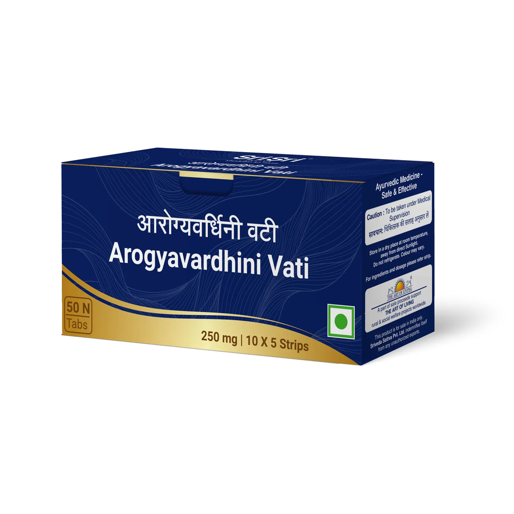Sri Sri Tattva Ayurvedic Arogyavardhini Vati 250 mg 50 Tablets