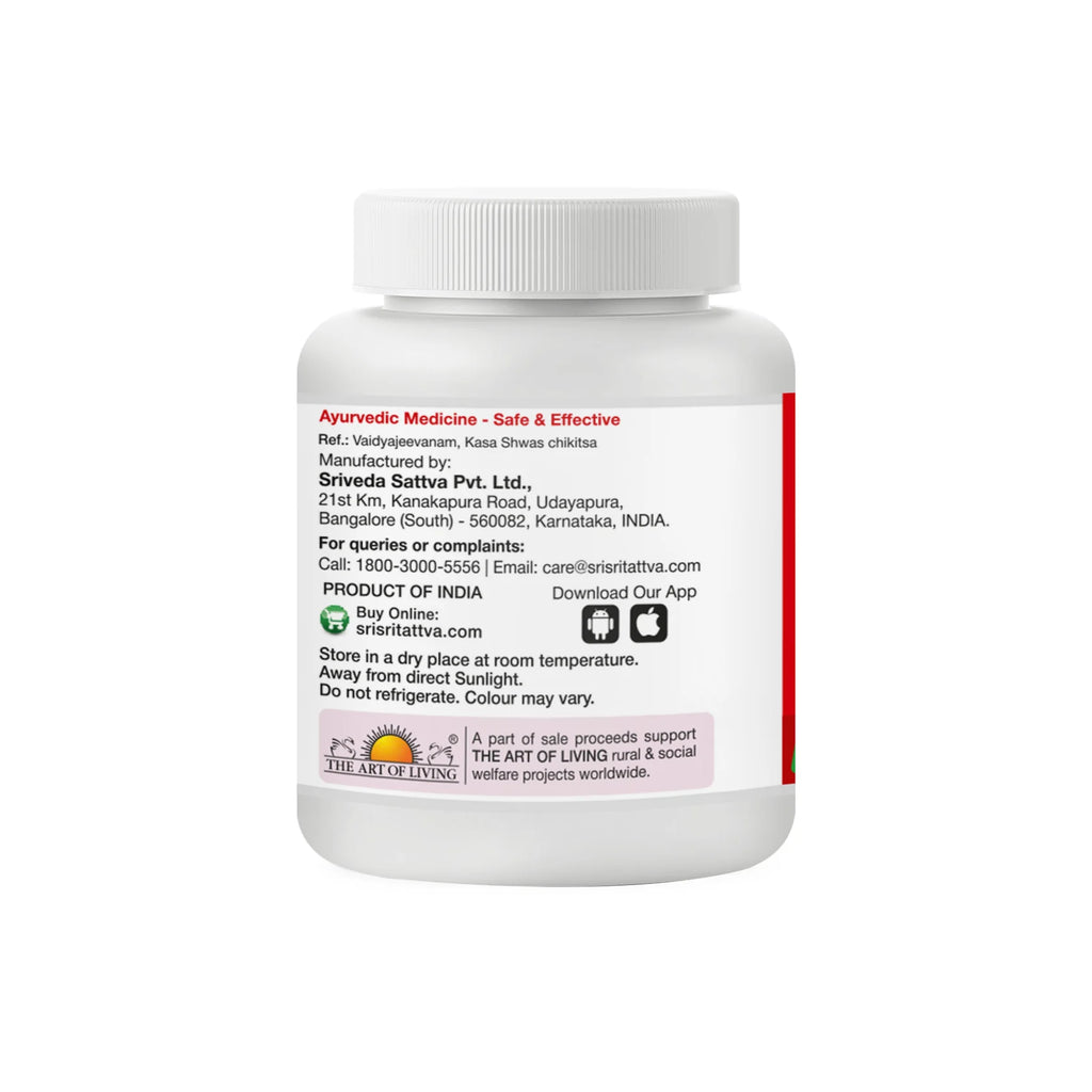Sri Sri Tattva Ayurvedic Lavangadi Vati 300mg Tablets