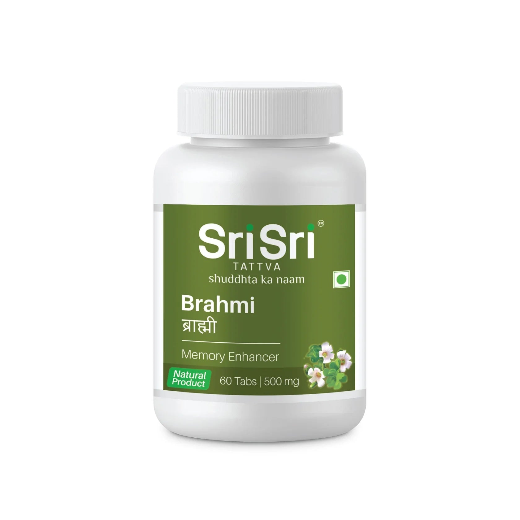 Sri Sri Tattva Ayurvedic Brahmi 500Mg 60 Tablet