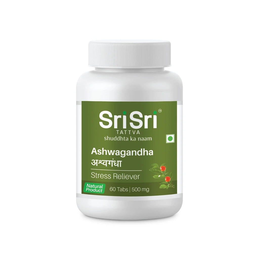 Sri Sri Tattva Ayurvedic Ashwagandha 500mg 60 Tablets