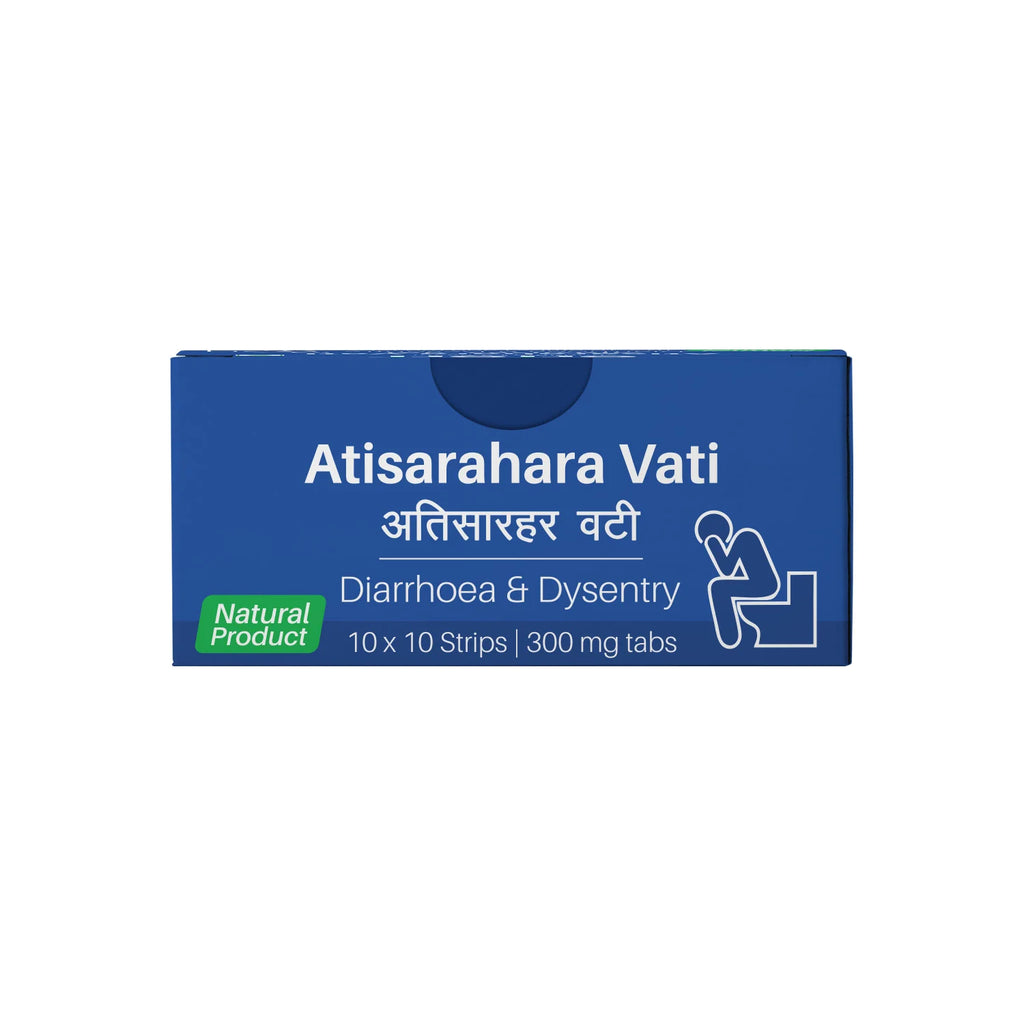 Sri Sri Tattva Ayurvedic Atisarahara Vati 300mg 100 Tablets