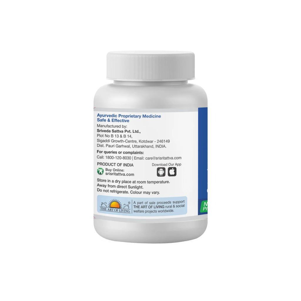 Sri Sri Tattva Ayurvedic Pradarashamaka Vati 500mg Tablets