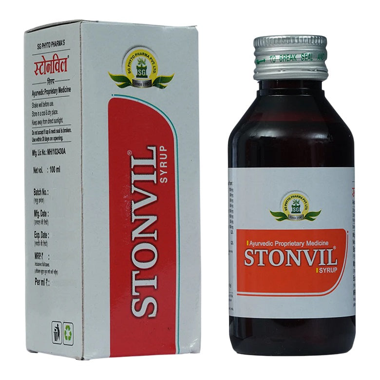 SG Phyto Pharma Ayurvedic Stonvil Capsules & Syrup