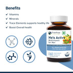 SriSri Tattva Ayurvedic SupaSupp He’s Active Multivitamin 60 Capsule