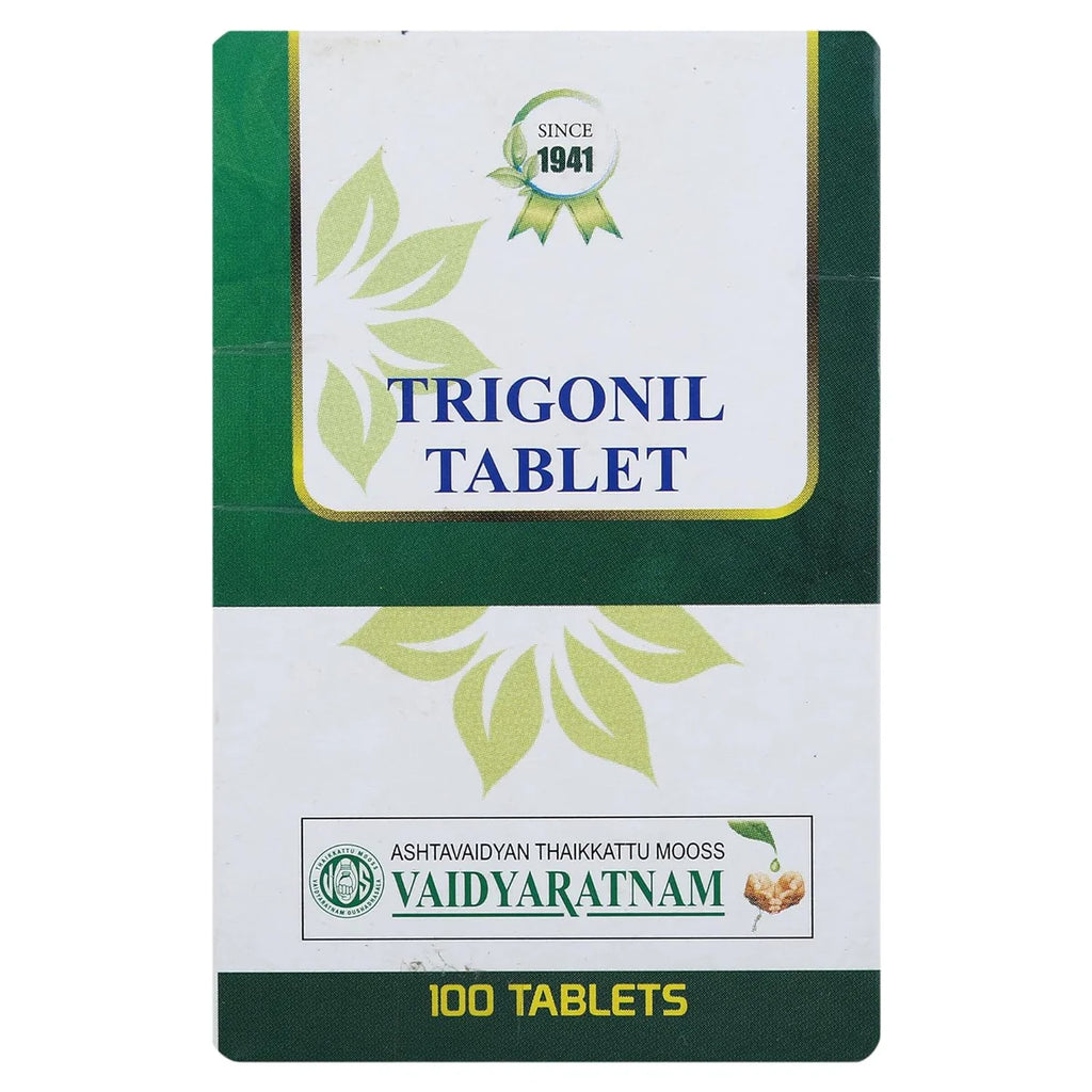 Vaidyaratnam Trigonil 100 Tablets