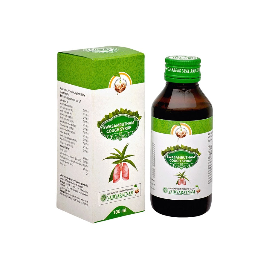Vaidyaratnam Swasamritham Hustensaft 100ml