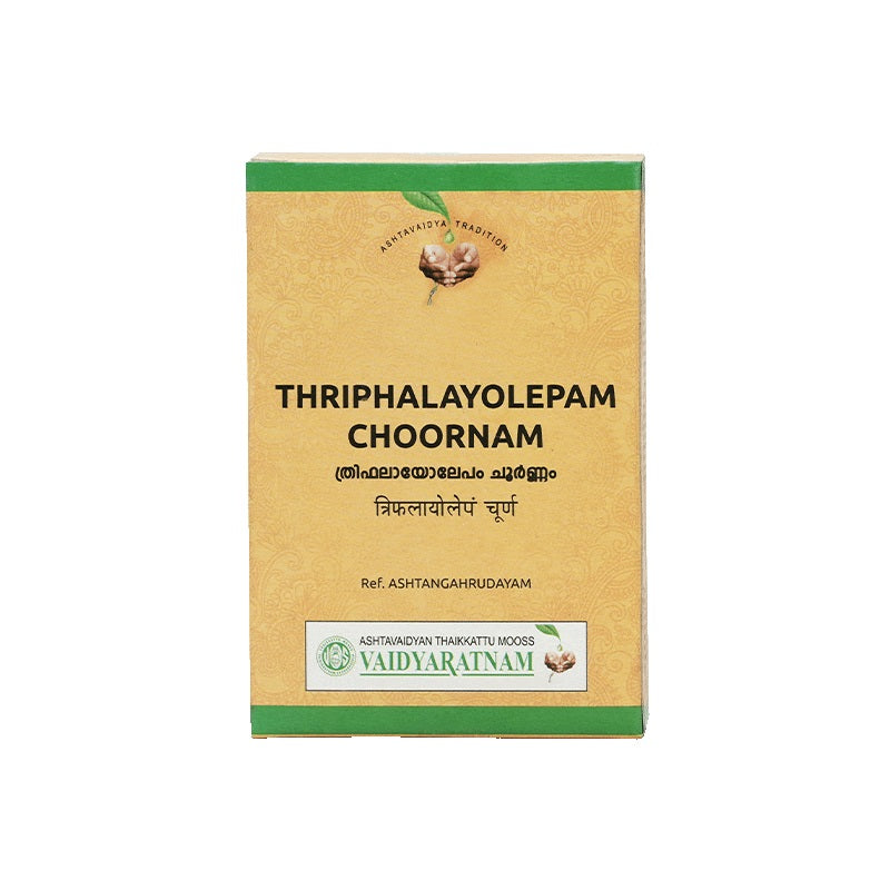 Vaidyaratnam Triphalayolepam Choornam Powder 50g