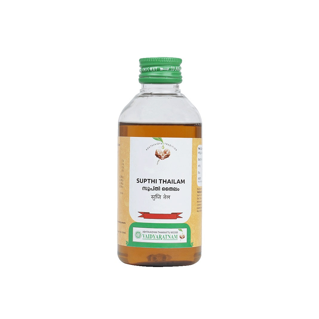Vaidyaratnam Supthi Thailam Oil 200ml