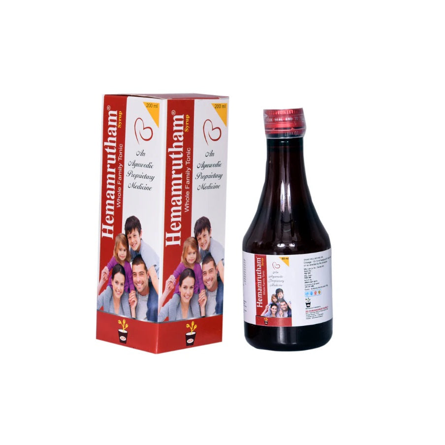 Sri Chamudeshwari Ayurvedic Hemamrutham Syrup 200ml