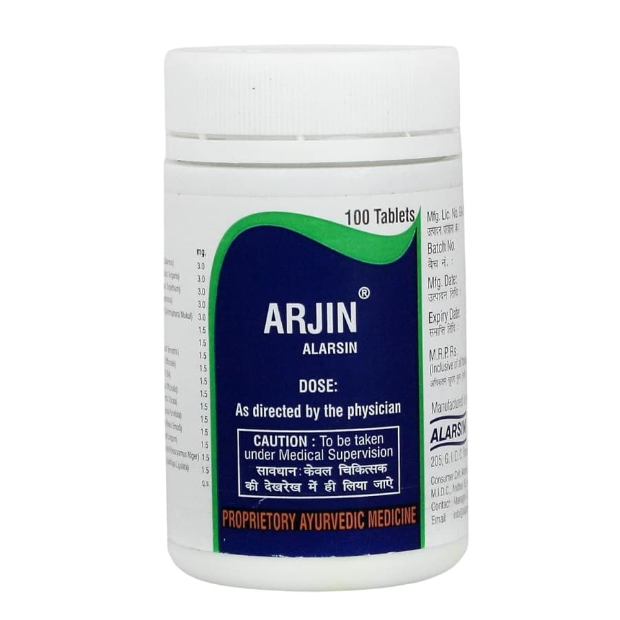 Alarsin Arjin Ayurvedic Tablets
