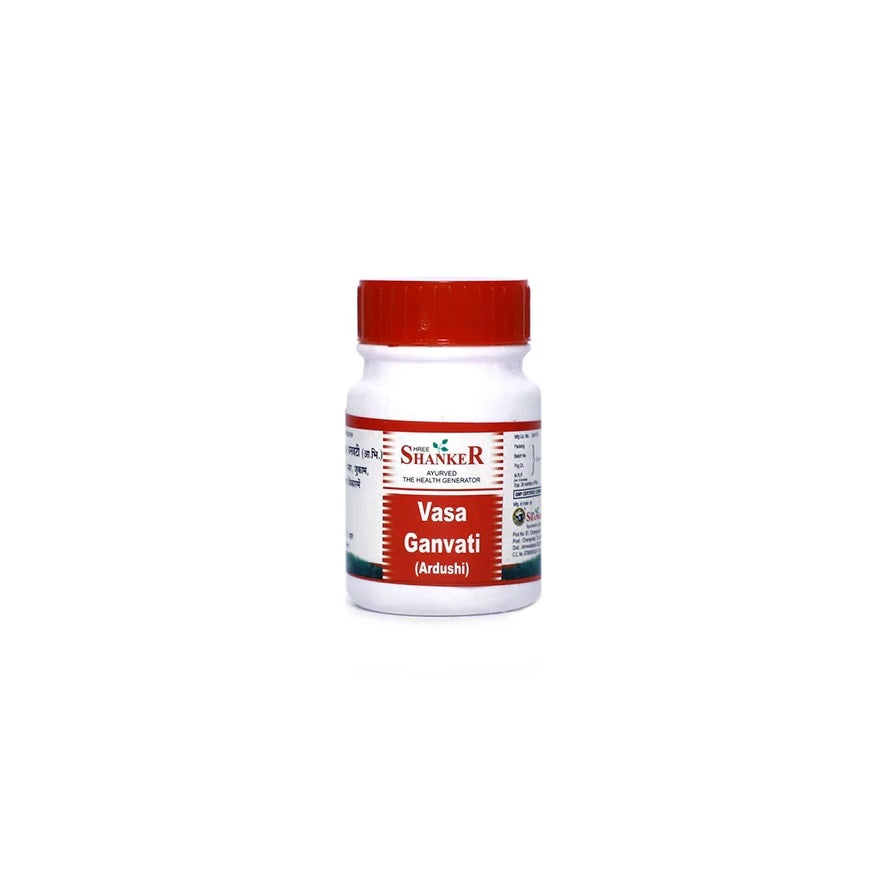 Shree Shanker Ayurvedic Vasa Ghanvati Tablets