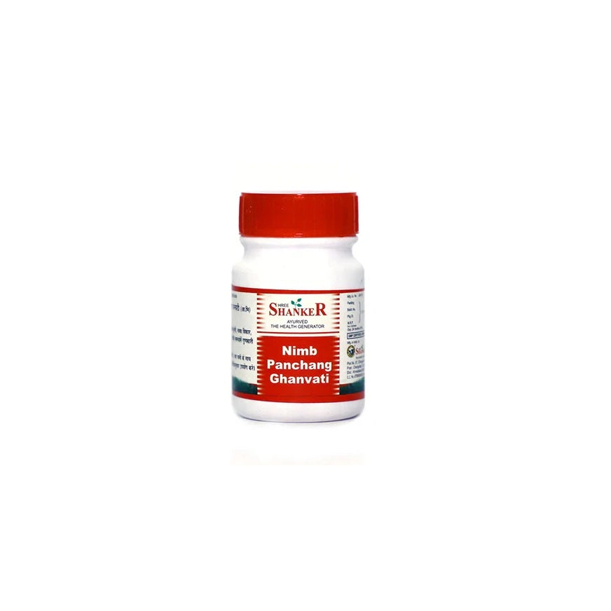 Shree Shanker Nimb Panchang Ghanvati Ayurvedic Tablets – 60 Tablets