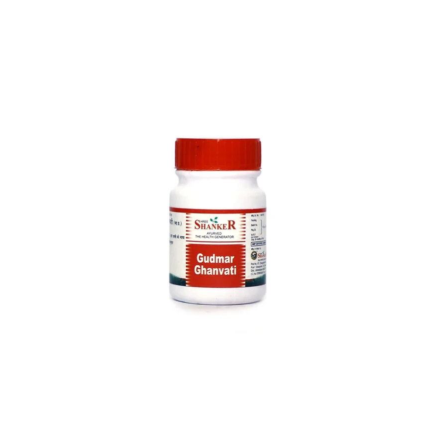 Shree Shanker Ayurvedic Gudmar Ghanvati 60 Tablets