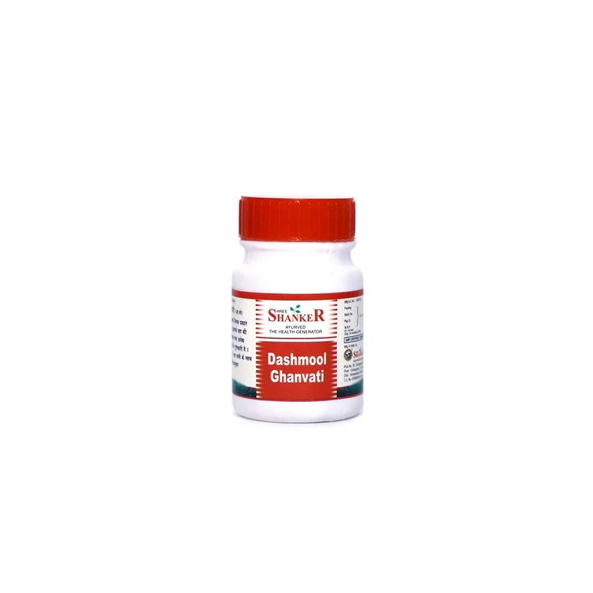 Shree Shanker Ayurvedic Dashmool Ghanvati Ayurvedic Tablets – 60 Tablets