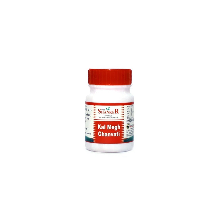 Shree Shanker Ayurvedic Kalmegh Ghanvati 60 Tablets