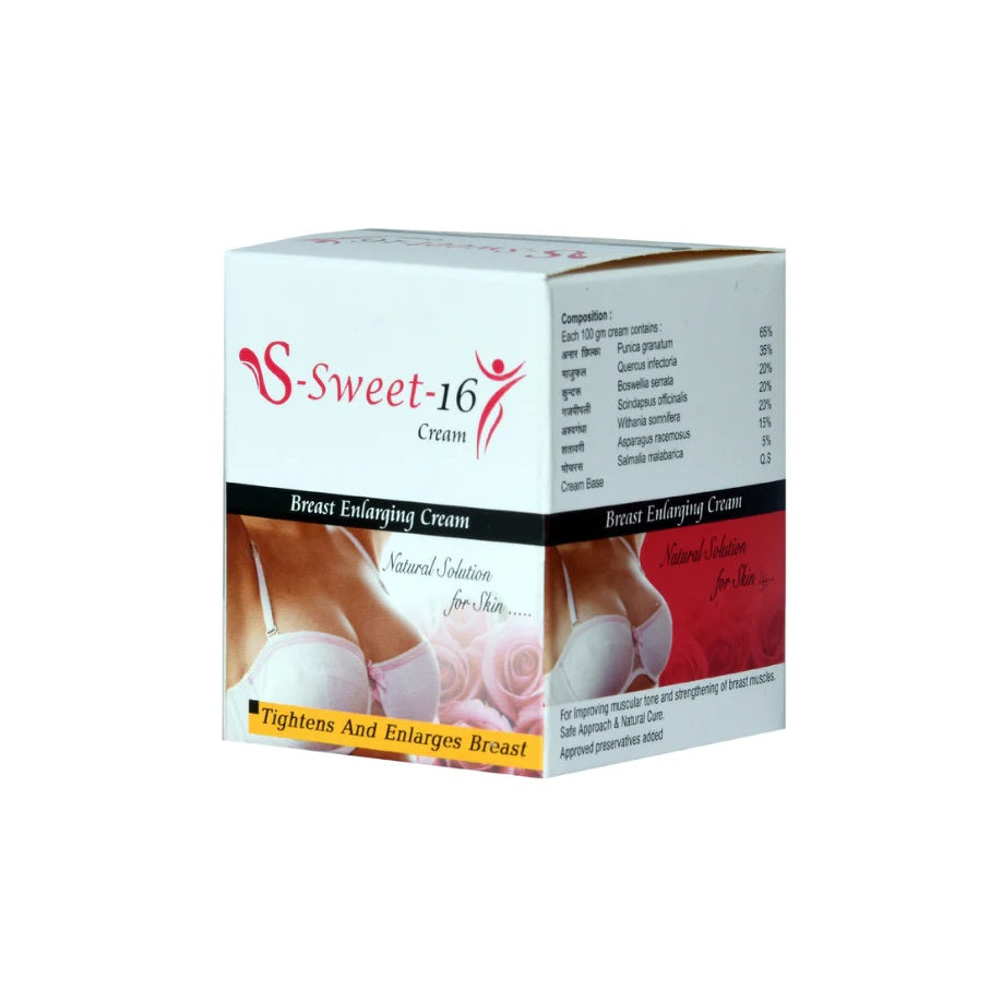Sri Chamudeshwari Ayurvedic S-Sweet 16 Cream 75g