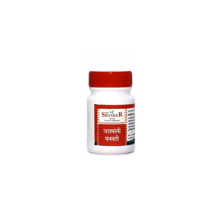 Shree Shanker Ayurvedic Jatamansi Ghanvati 60 Tablets