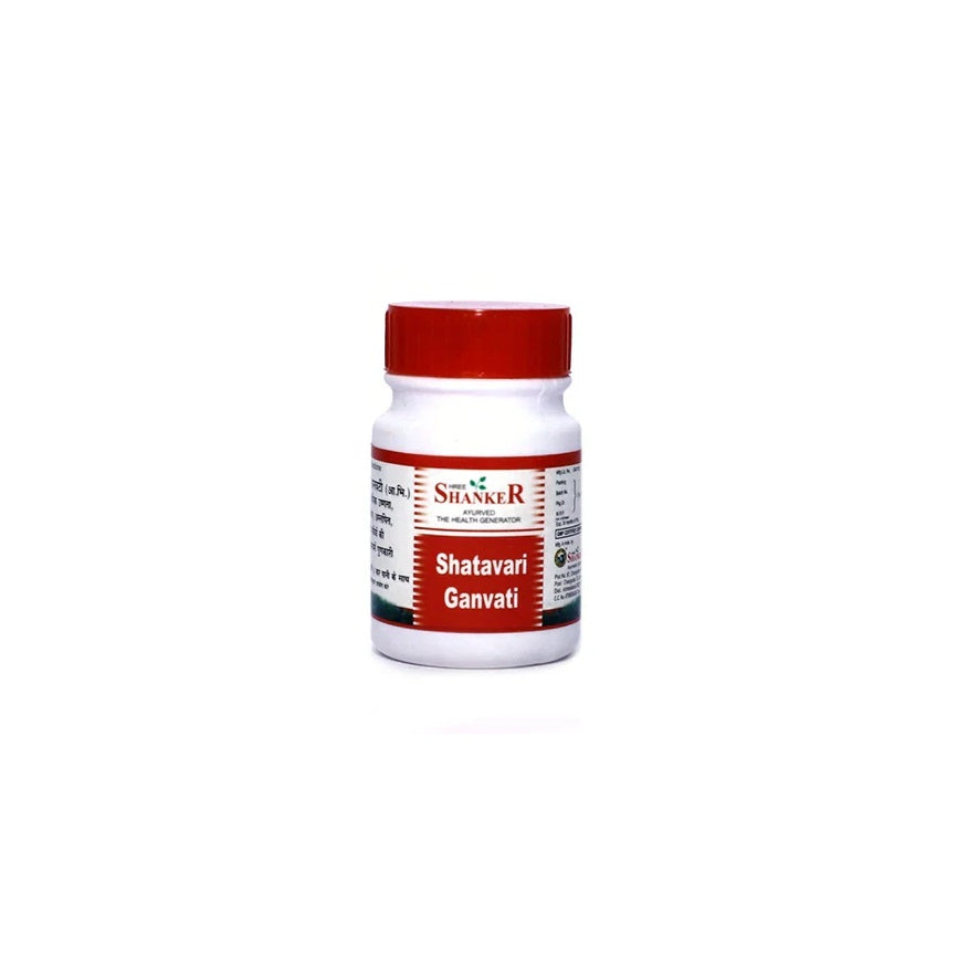 Shree Shanker Ayurvedic Shatavari Ghanvati 60 Tablets