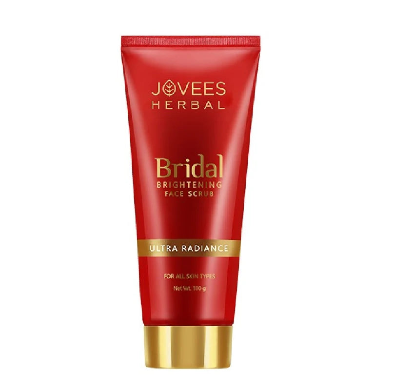 Jovees Herbal Cosmetics Bridal Brightening Face Scrub 100g