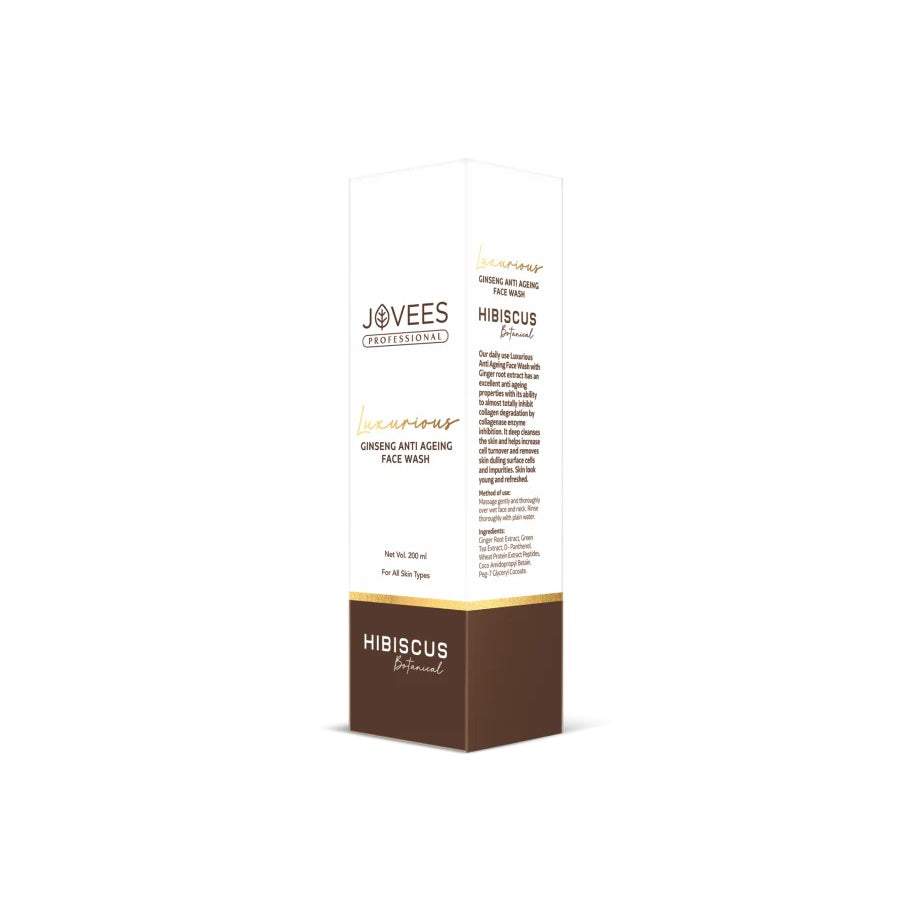 Jovees Herbal Professional Ginseng Anti Ageing Face Wash 200ml