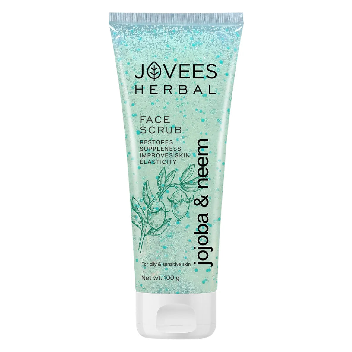 Jovees Herbal Cosmetics Jojoba & Neem Face Scrub 100g