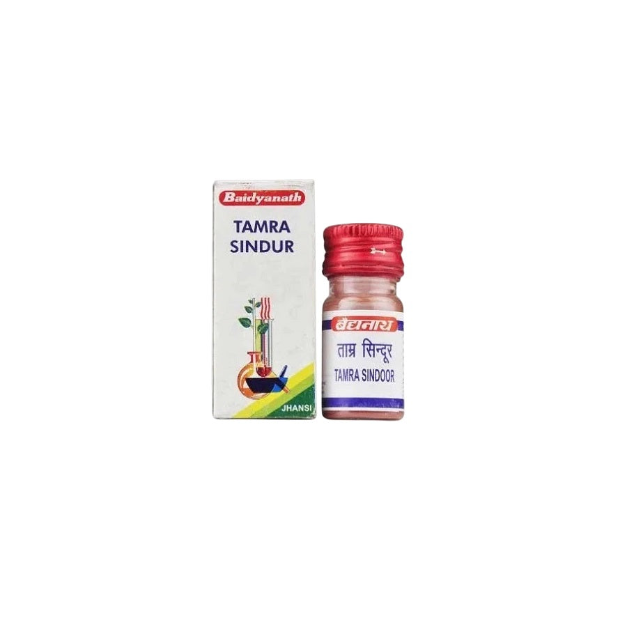 Baidyanath Ayurvedic (Janshi) Tamra Sindur Sindoor Powder 2.5gm