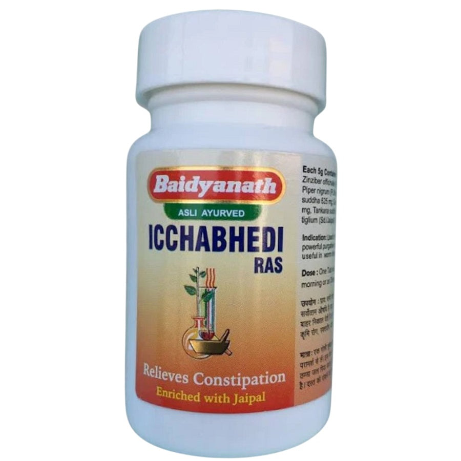 Baidyanath Ayurvedic Ichhabhedi Ras (Jaypal Yukta) Tablet
