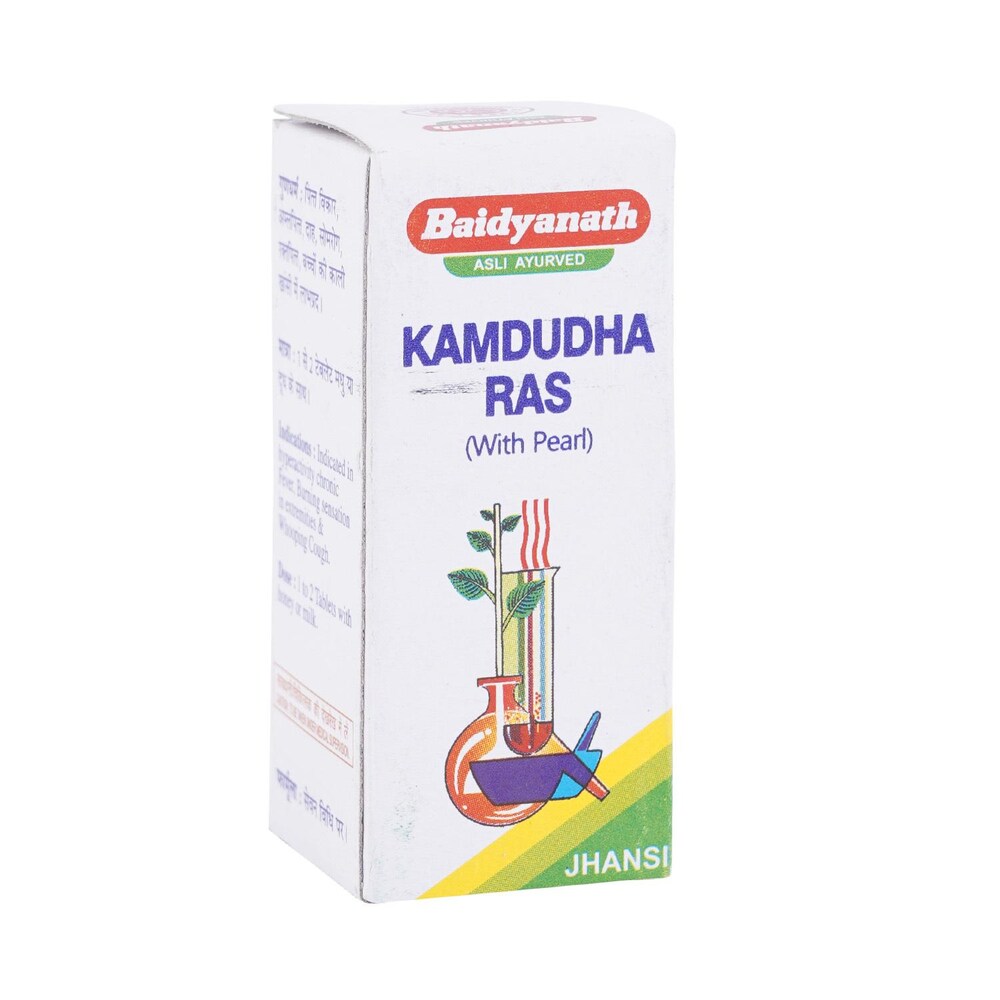Baidyanath Ayurvedic Kamdudha Ras (M.Yu.) Tablets