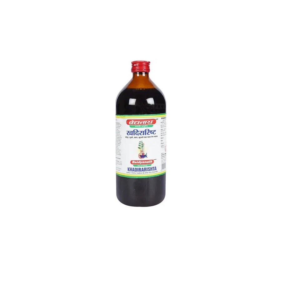 Baidyanath Ayurvedic (Jhansi) Khadirarishta Liquid