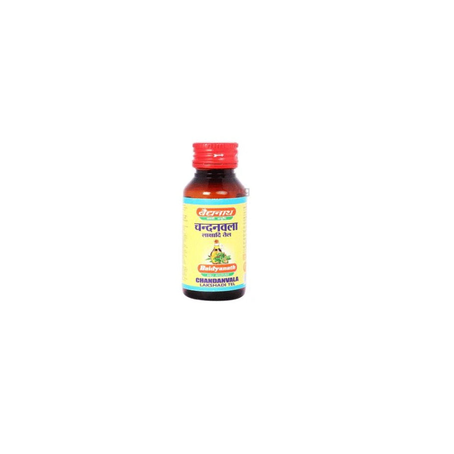 Baidyanath Ayurvedic (Jhansi) Chandanvala Lakshadi Tel Oil 50ml