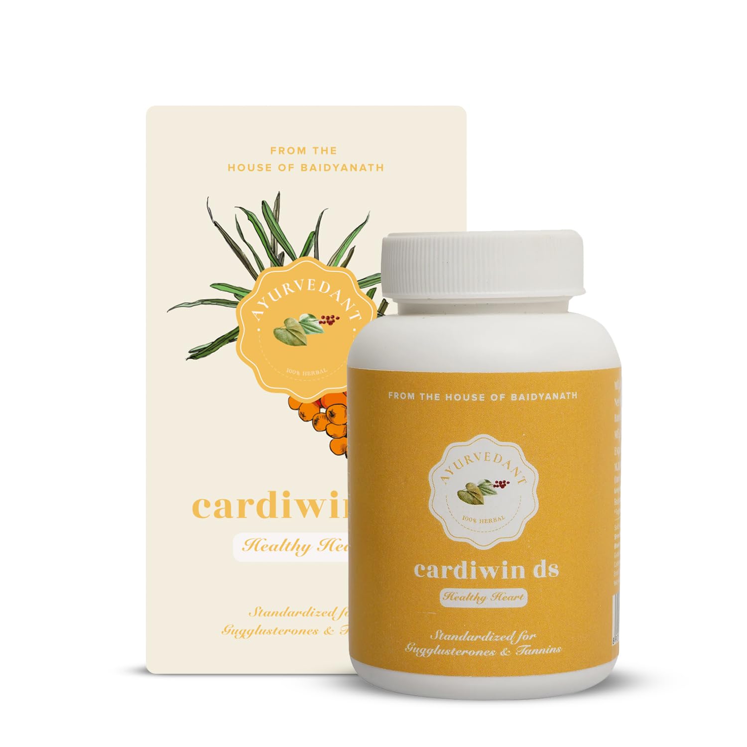 Baidyanath Ayurvedic (Jhansi) Ayurvedant Cardiwin DS 60 Tablets