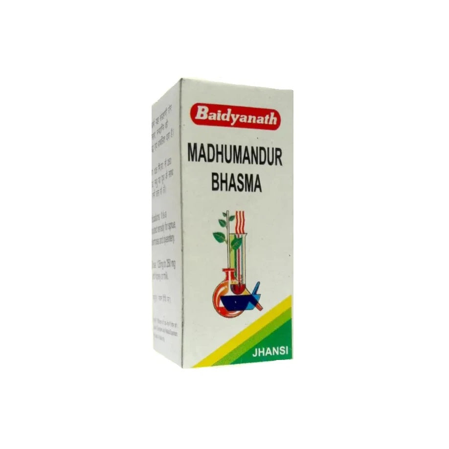 Baidyanath Ayurvedic Madhumandoor Bhasma Powder 5gm
