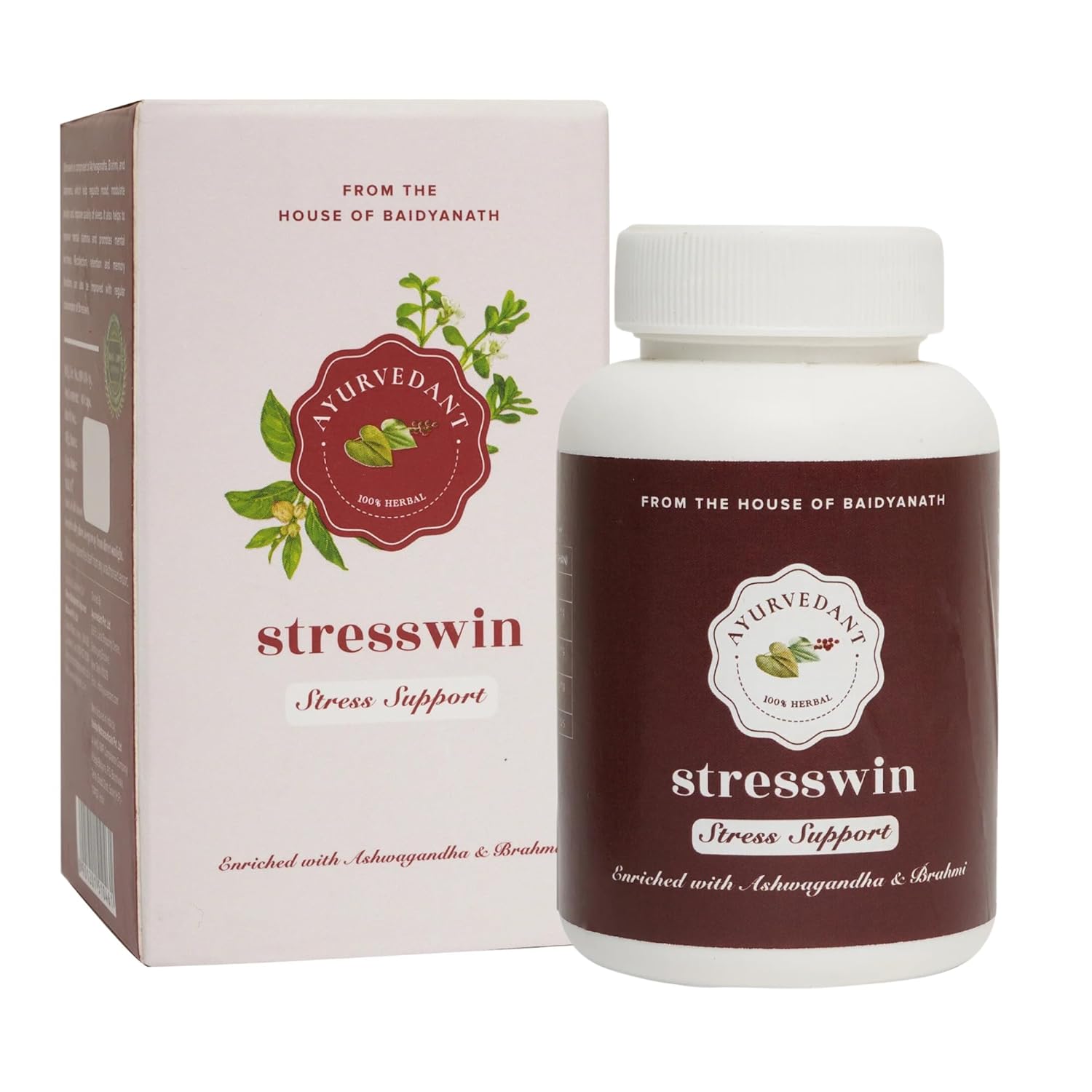 Baidyanath Ayurvedic (Jhansi) Ayurvedant Stresswin 60 Tablets