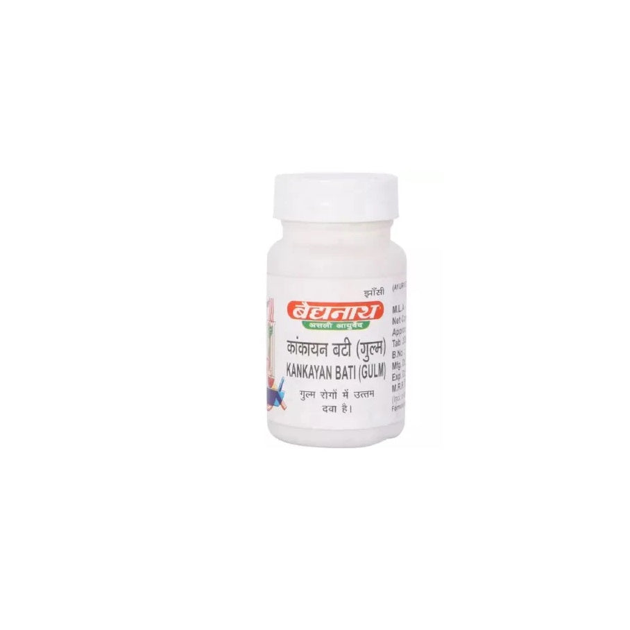 Baidyanath Ayurvedic (Jhansi) Kankayan Bati (Gulm) 40 Tablet