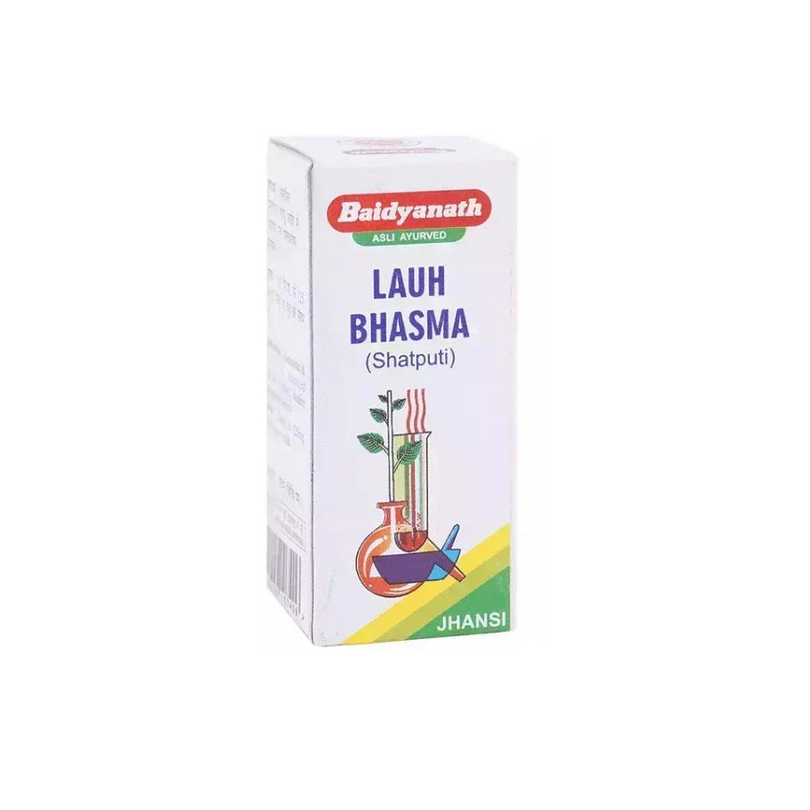 Baidyanath Ayurvedic (Jhansi) Lauh Bhasma (Shatputi) Powder
