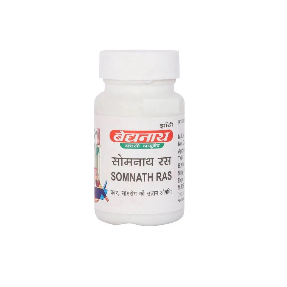 Baidyanath Ayurvedic Jhansi Somnath Ras Tablets
