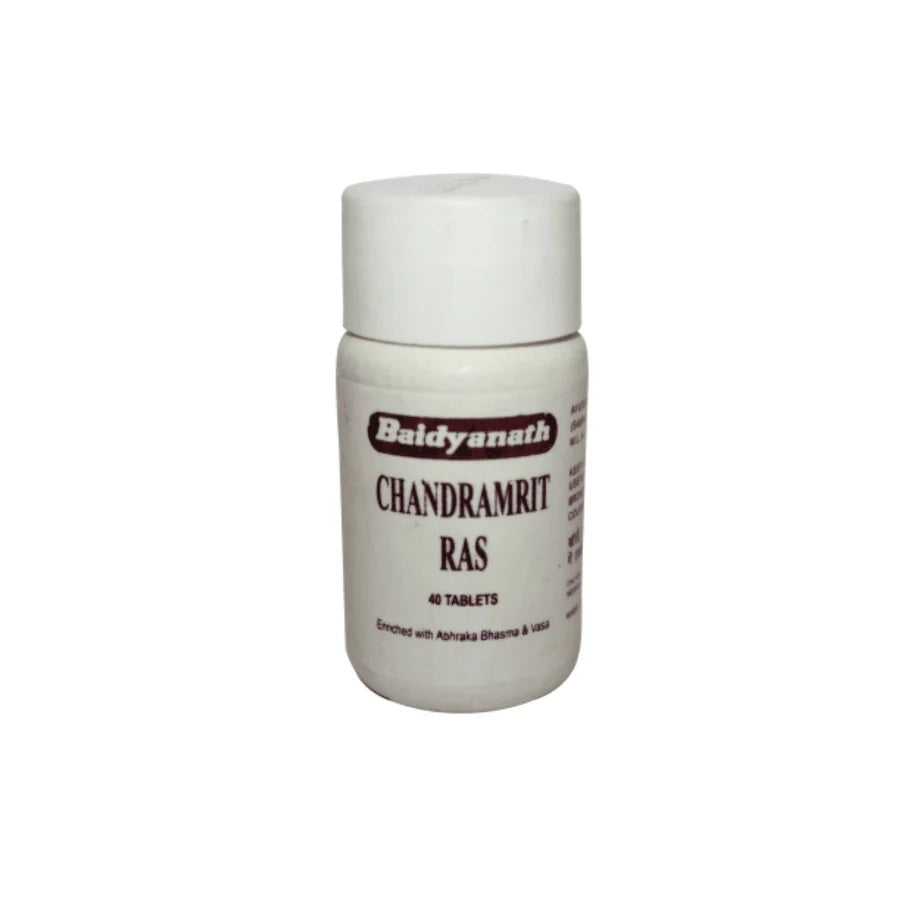 Baidyanath Ayurvedic Jhansi Chandramrit Ras Tablets